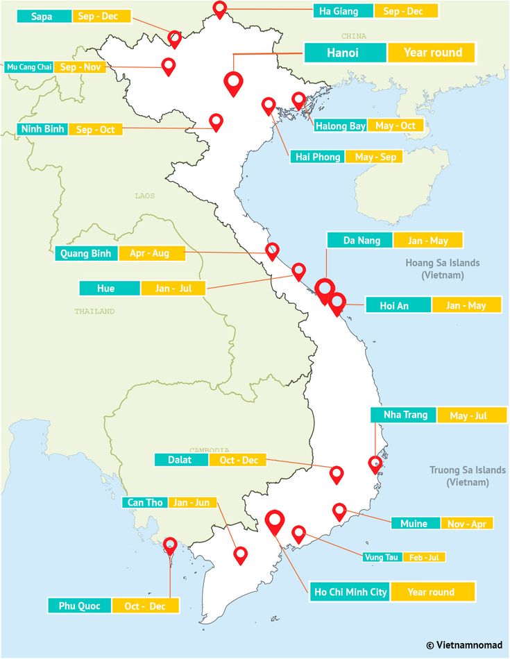 Ultimate Vietnam Travel Guide 2025: Everything You Need to Know for an Unforgettable Trip 2 Vietnam travel map with icons marking each destination