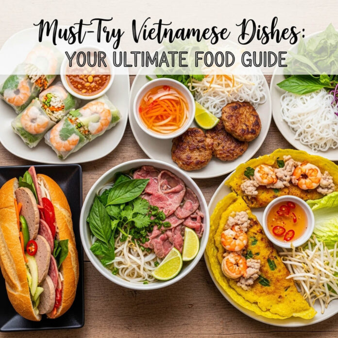 Must-Try Vietnamese Dishes: Your Ultimate Food Guide