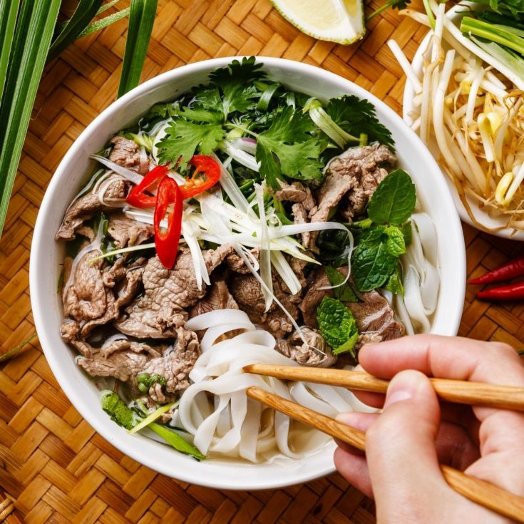 Vietnamese pho feat