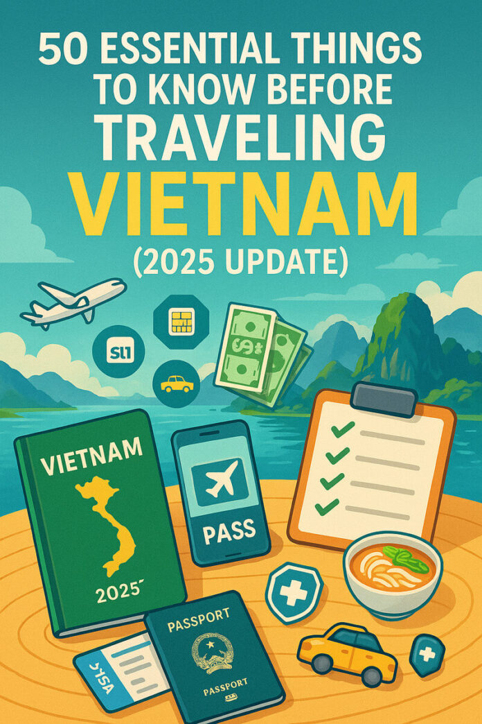 50 Essential Things To Know Before Traveling Vietnam (2025 Update)
