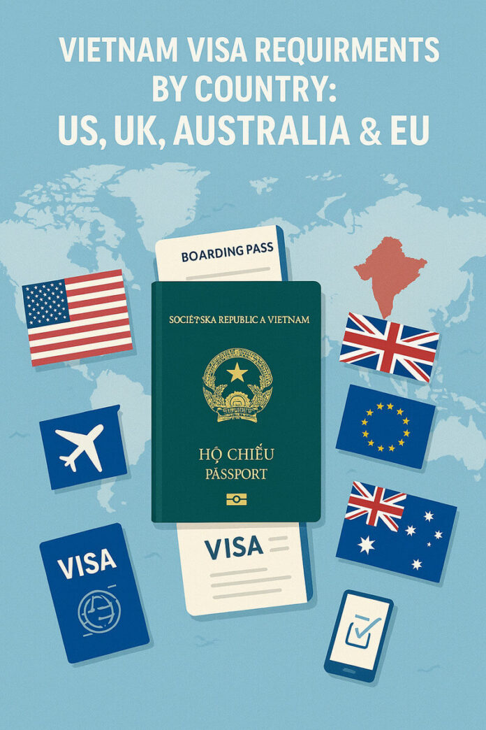 Vietnam Visa Requirements By Country: Us, Uk, Australia & Eu